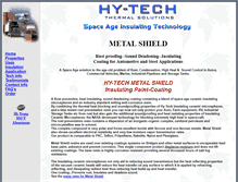 Tablet Screenshot of metalshield.com